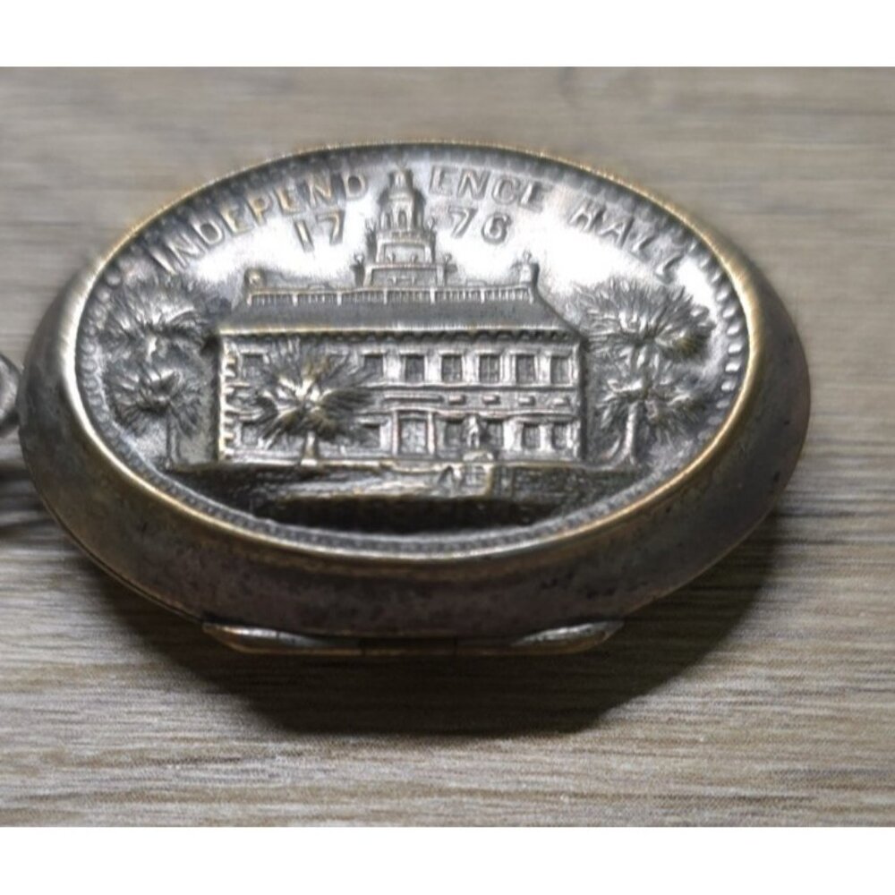 1776-1876 1st World's Fair 250 year America anniversary Centennial Locket - Picture 7 of 16